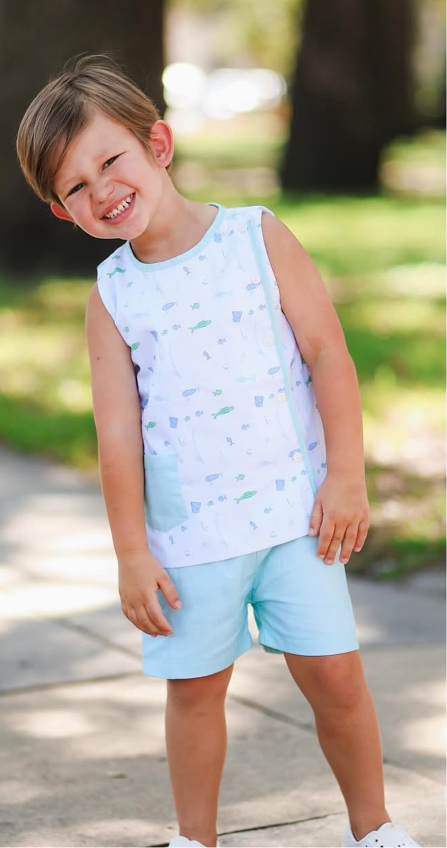 The Easton Top: Woven Pond Pals