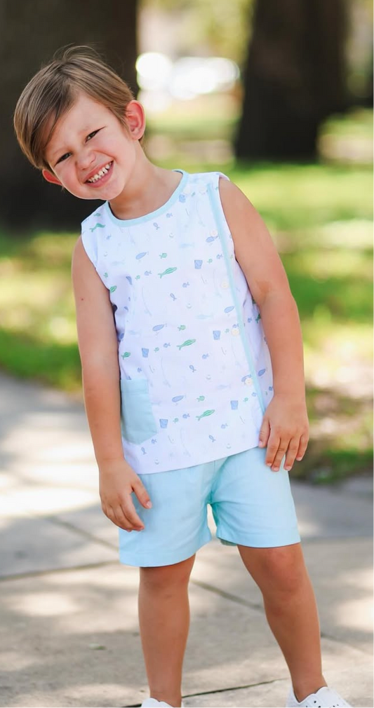 The Easton Top: Woven Pond Pals