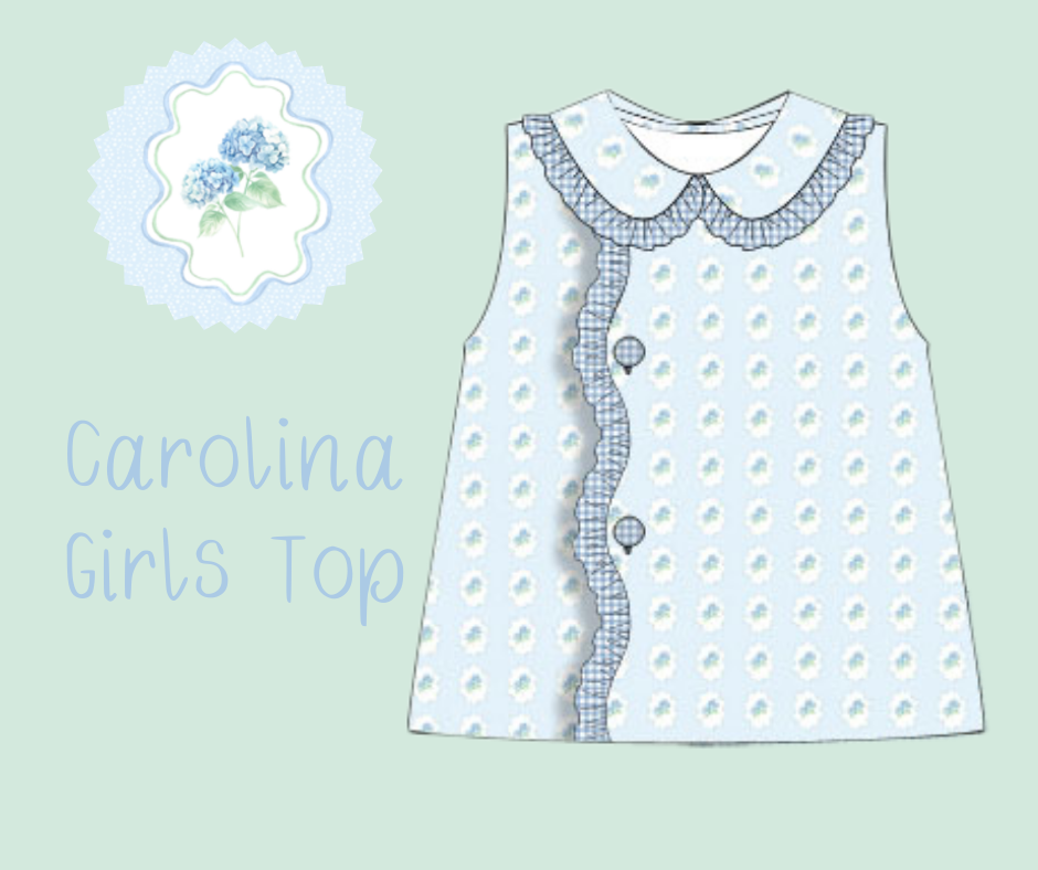 Carolina Girls Top