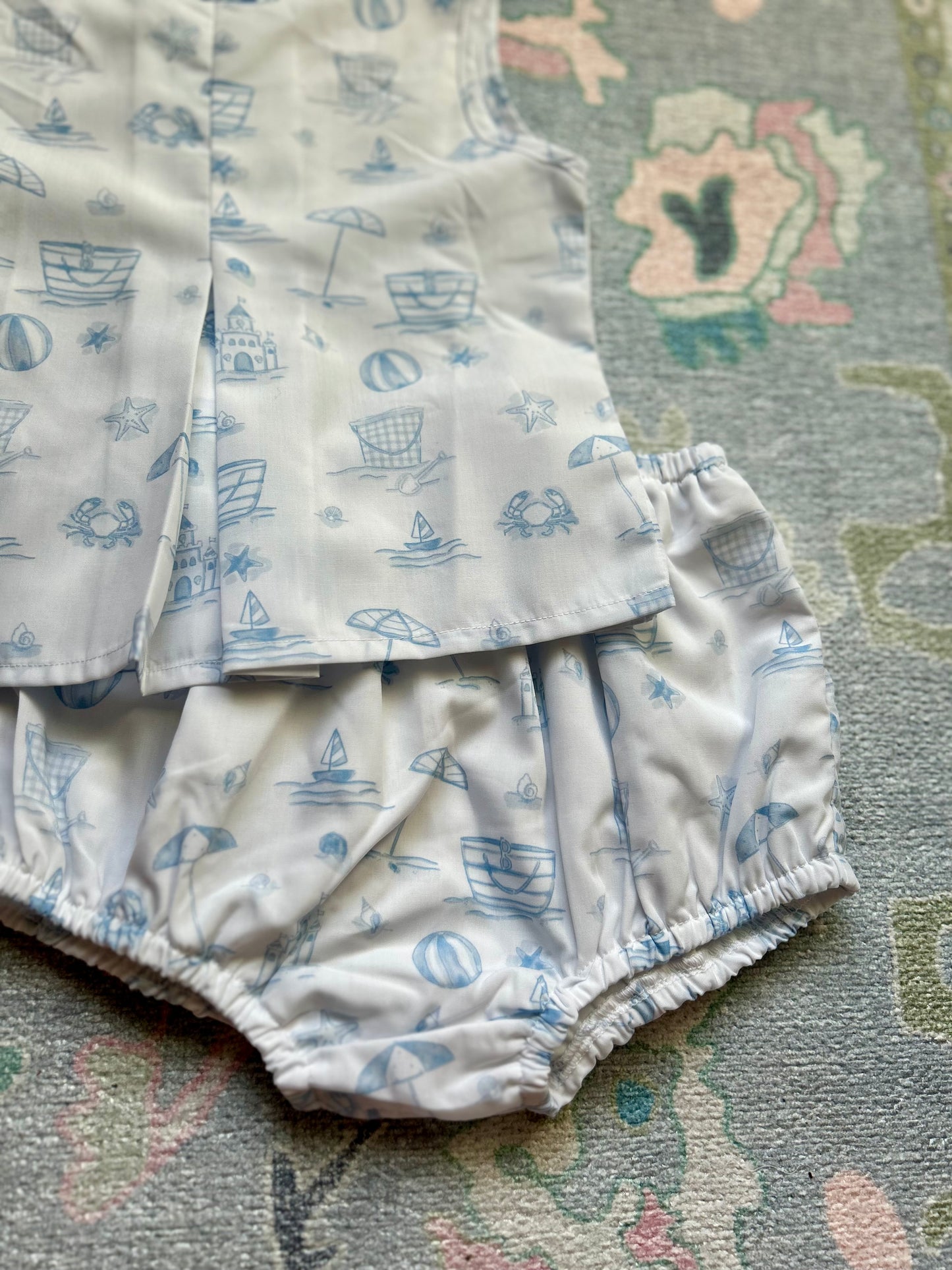 Boys Seaside Moments Bloomer Set