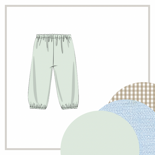December Arrival Boys Sage (Bear, parade & boots) Bubble Pant