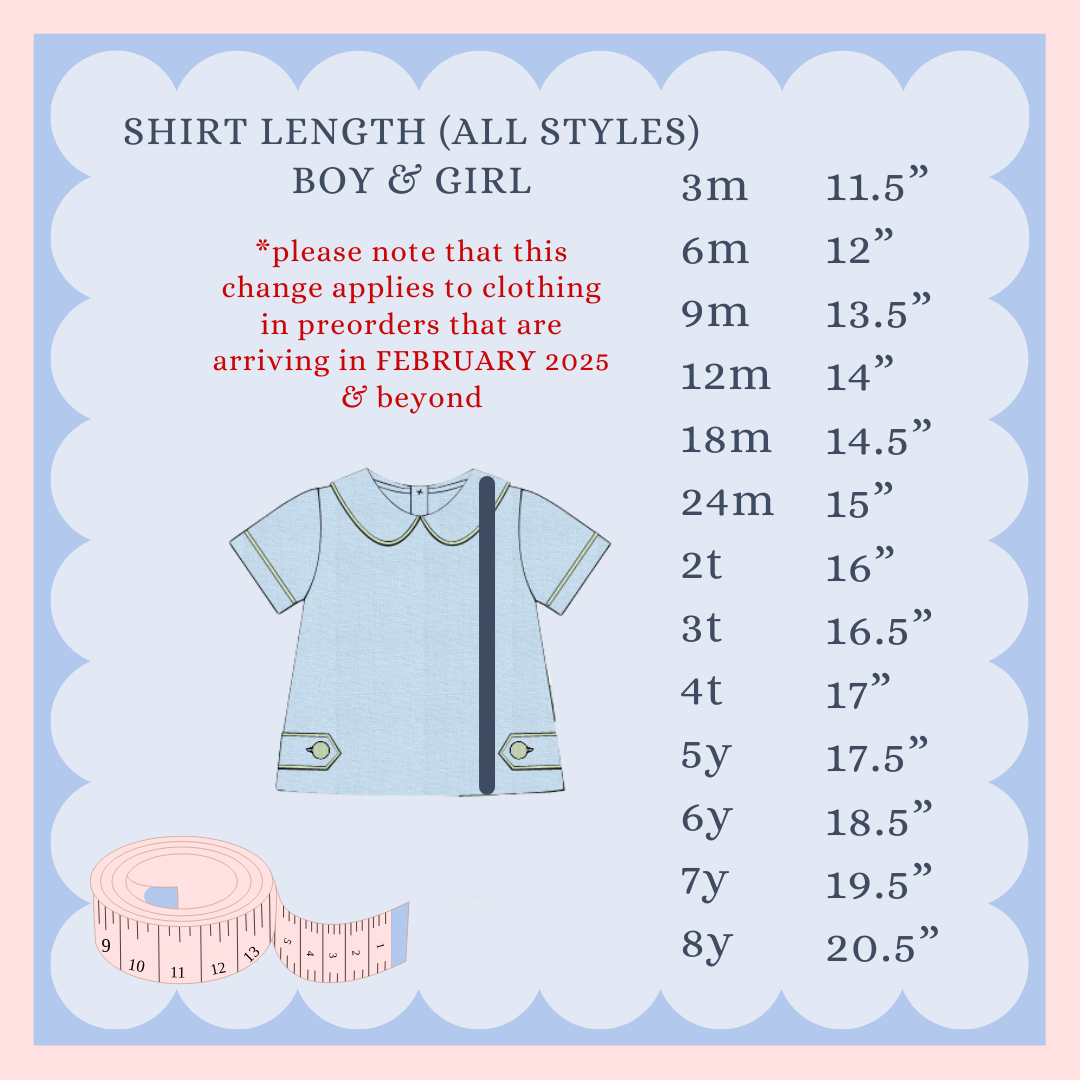 Girls Golf Ribbon Blue Oxford Fabric Bloomer Set