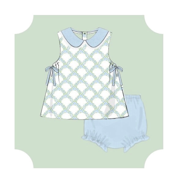 Hydrangea Trellis Bloomer Set