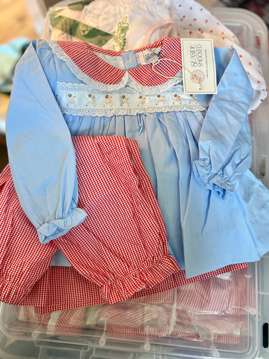 November Arrival Reindeer Ribbon Girls Pant Set
