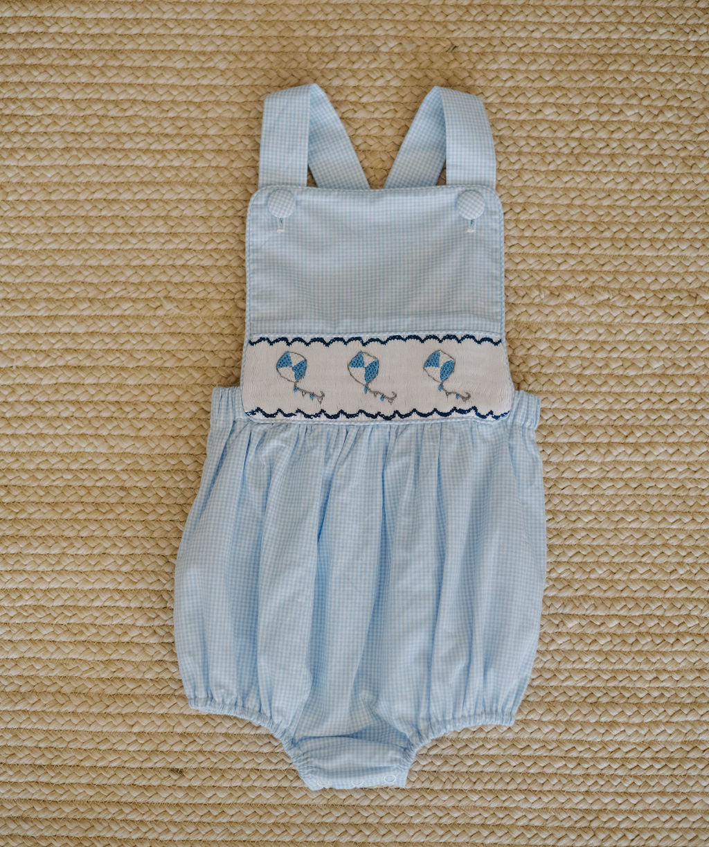 Smocked Kite Sunsuit