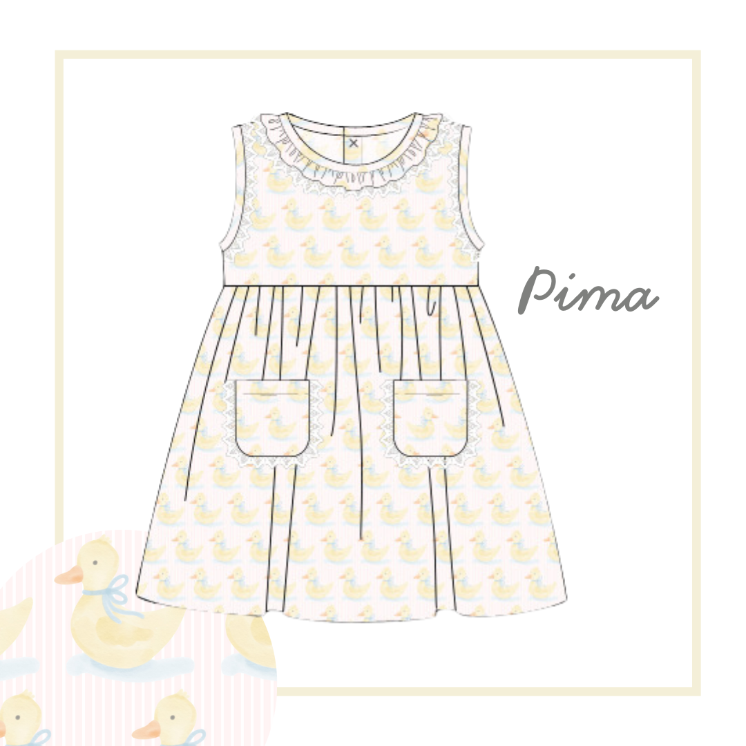 January Arrival Girls Duckling Dress