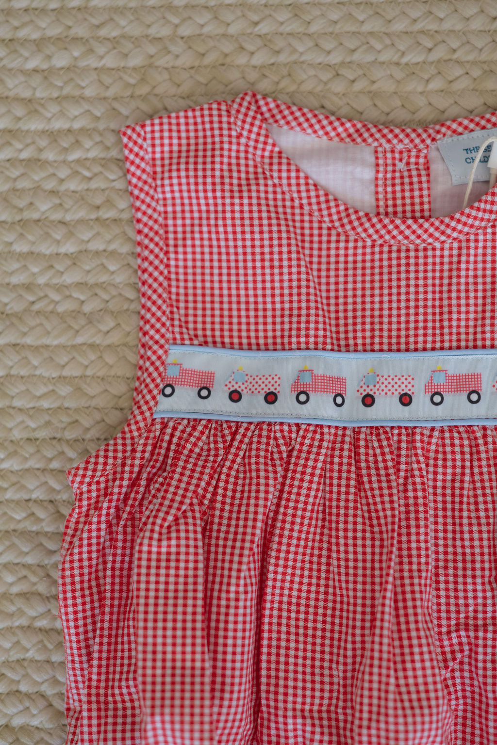 Firetruck Ribbon Bubble