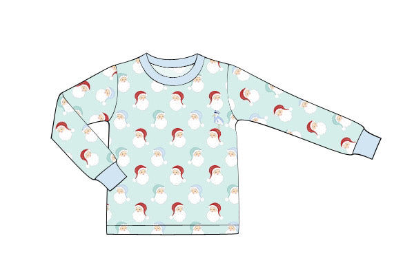October Presale Boys Seaside Santa PIMA Crewneck