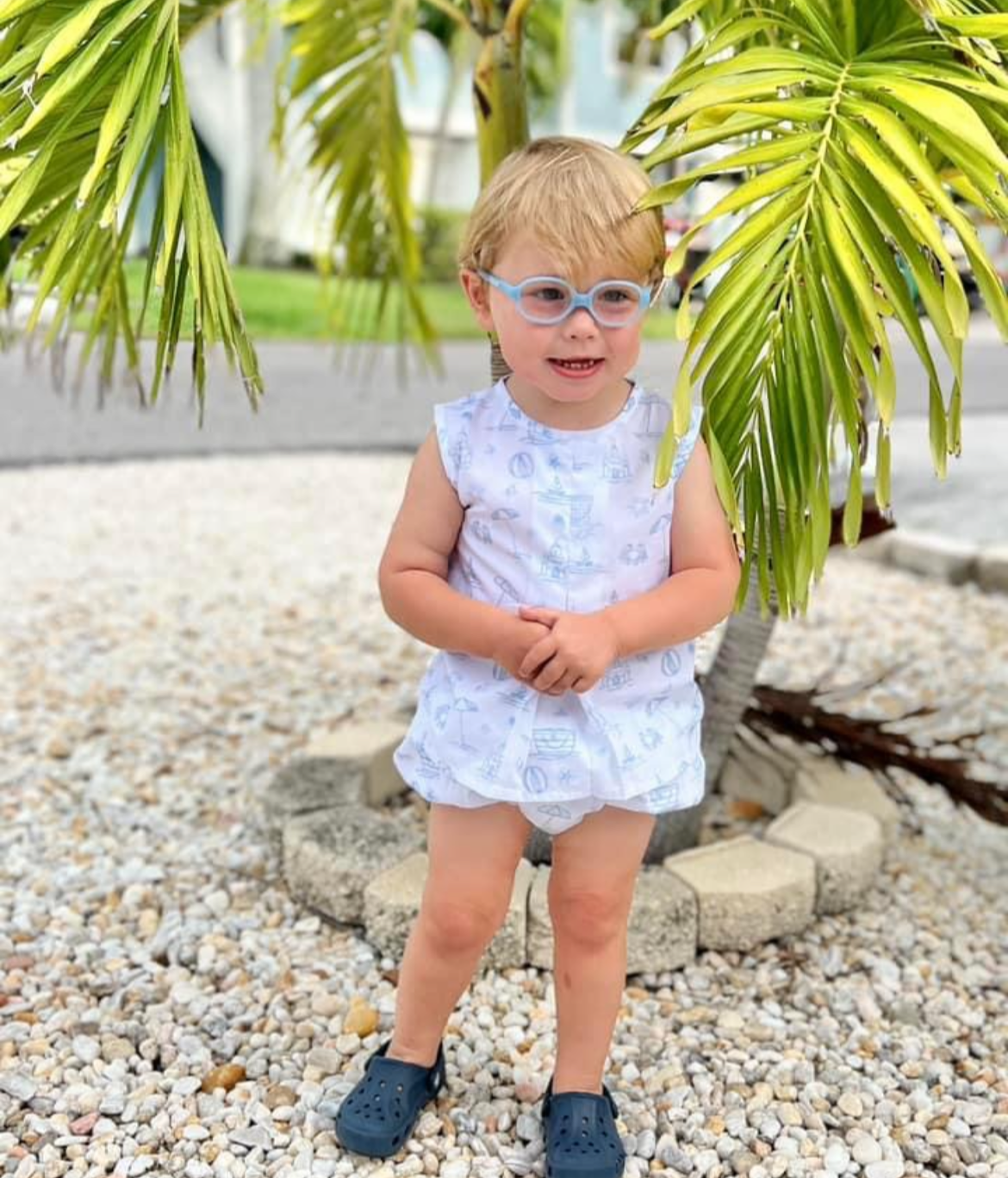 Boys Seaside Moments Bloomer Set