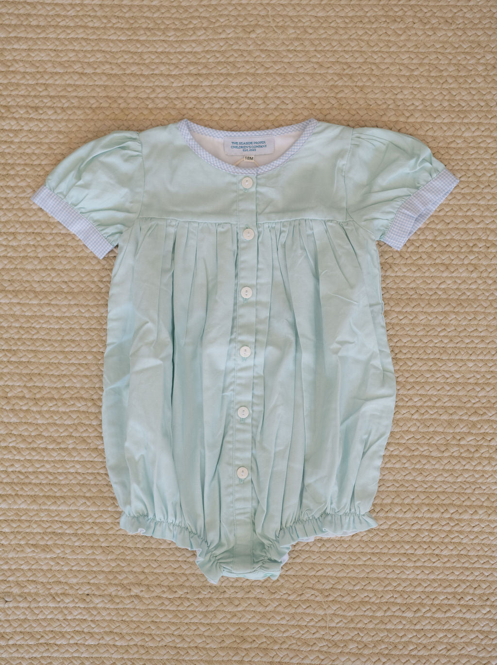 The Lottie Bubble: Woven Seafoam
