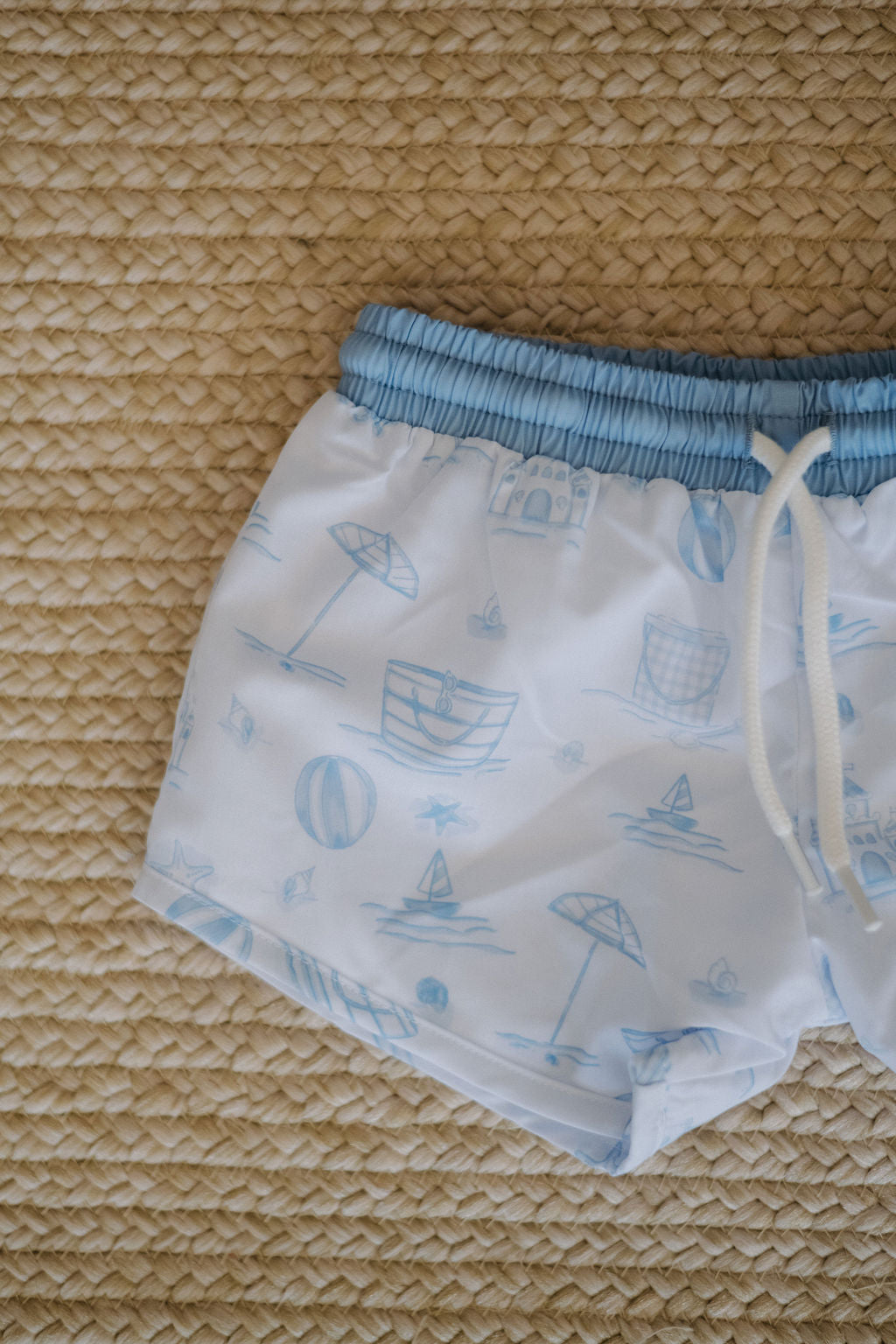 Seaside Moments Boys Swim Trunk Bottoms