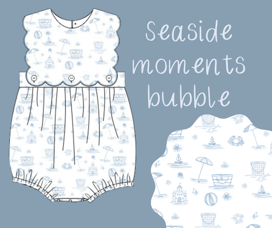 Girls Seaside Moments Bubble