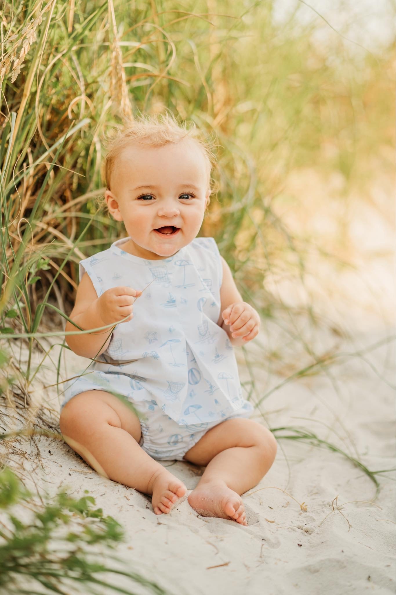 Boys Seaside Moments Bloomer Set