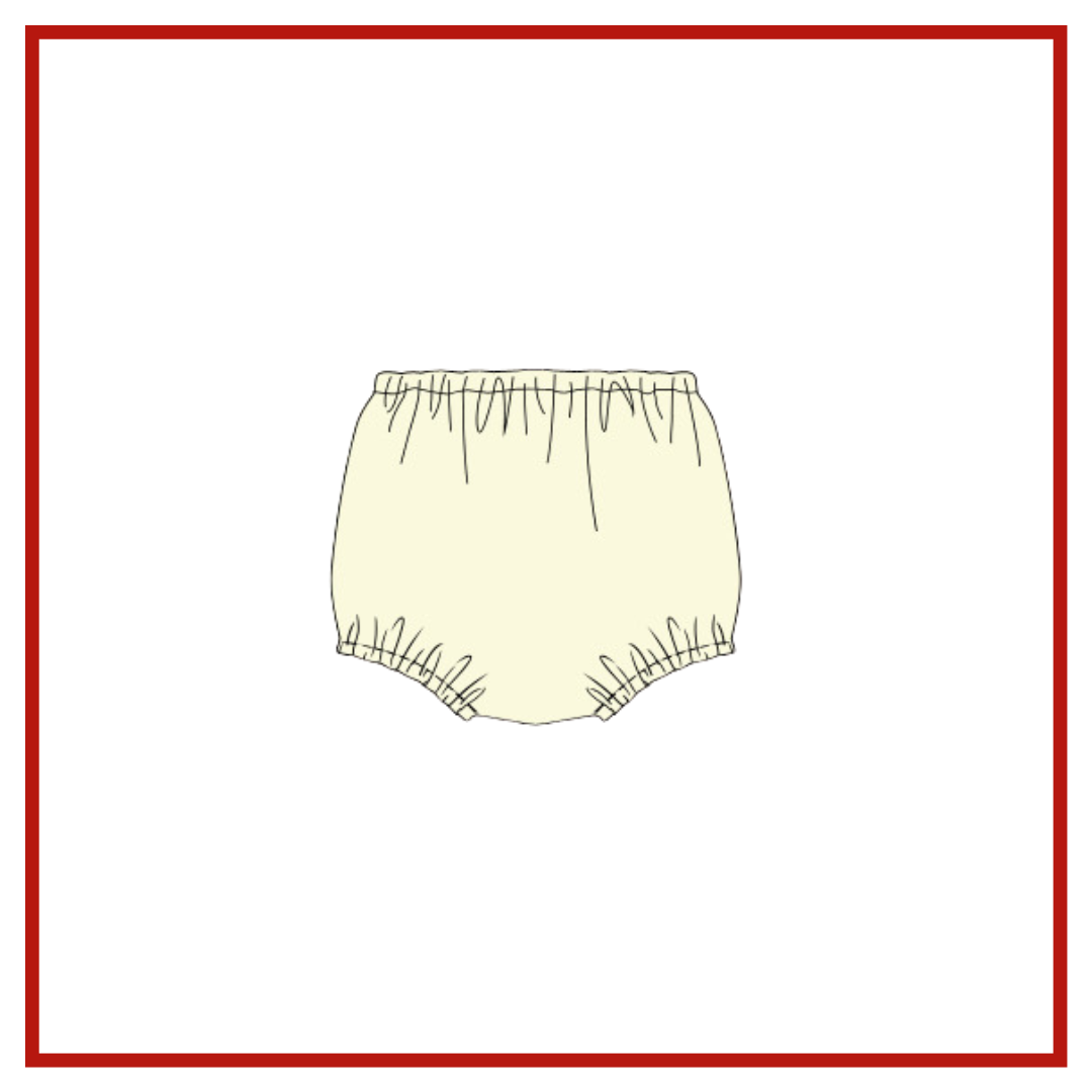 January Arrival Cozy Coupe Yellow Diaper Cover