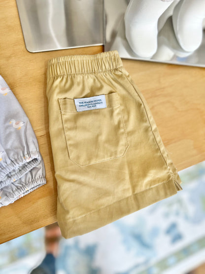 Seaside Prep Tan Khaki Shorties