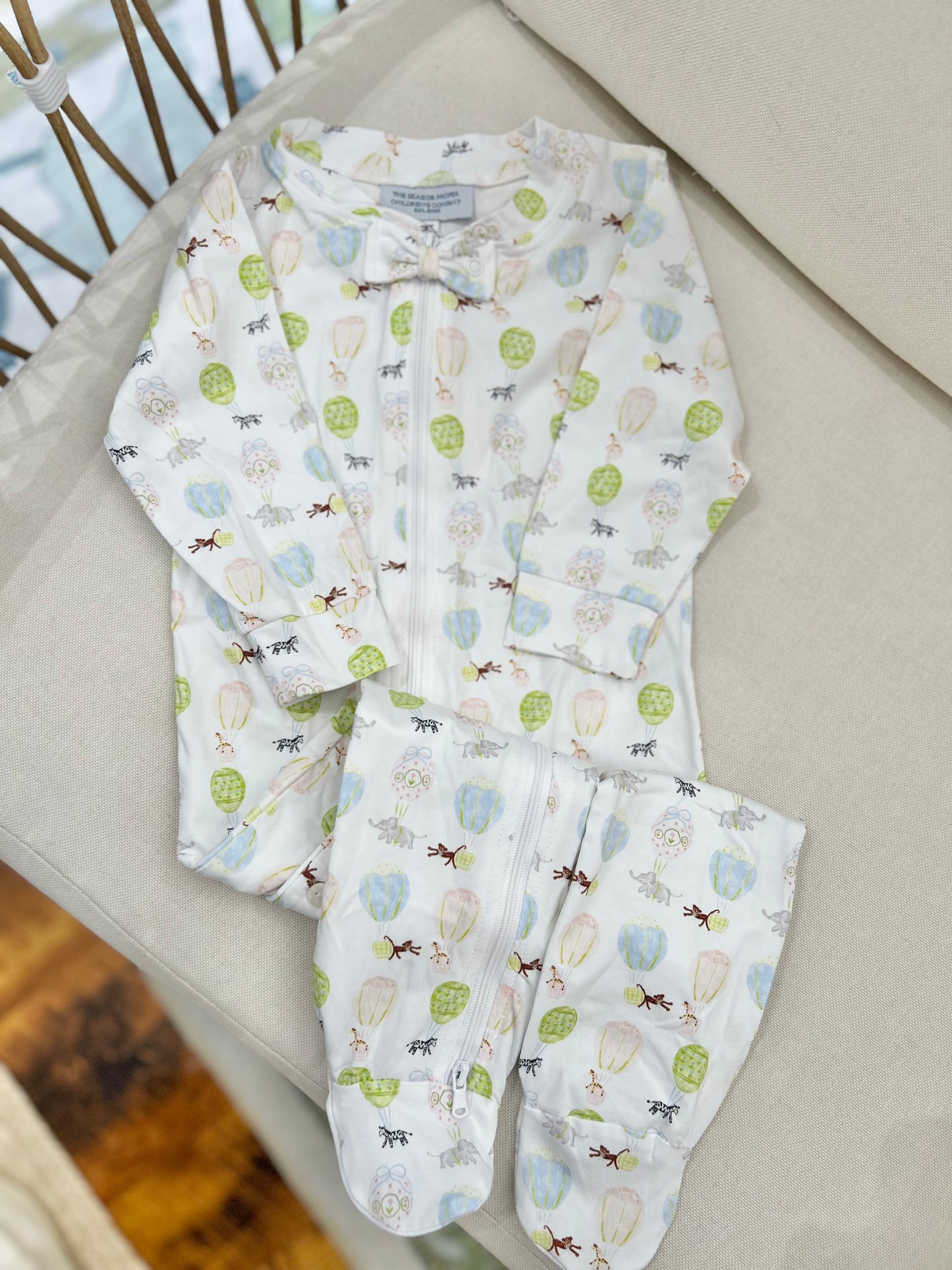 Soaring Safari Pals Girls Knit Nightie