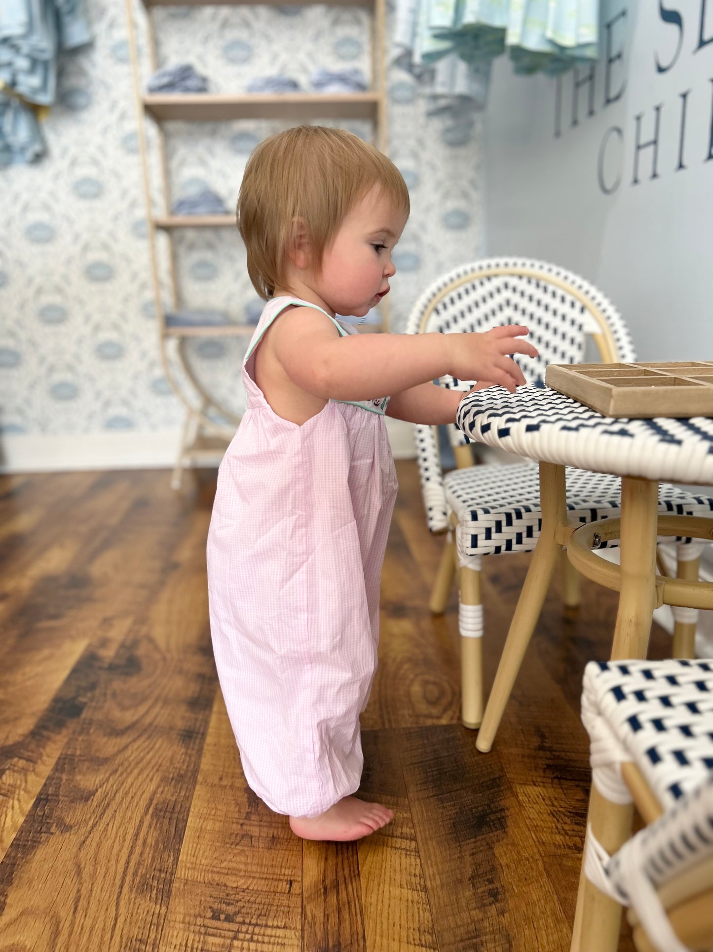 Spooky Ribbon Girls Bubble Romper