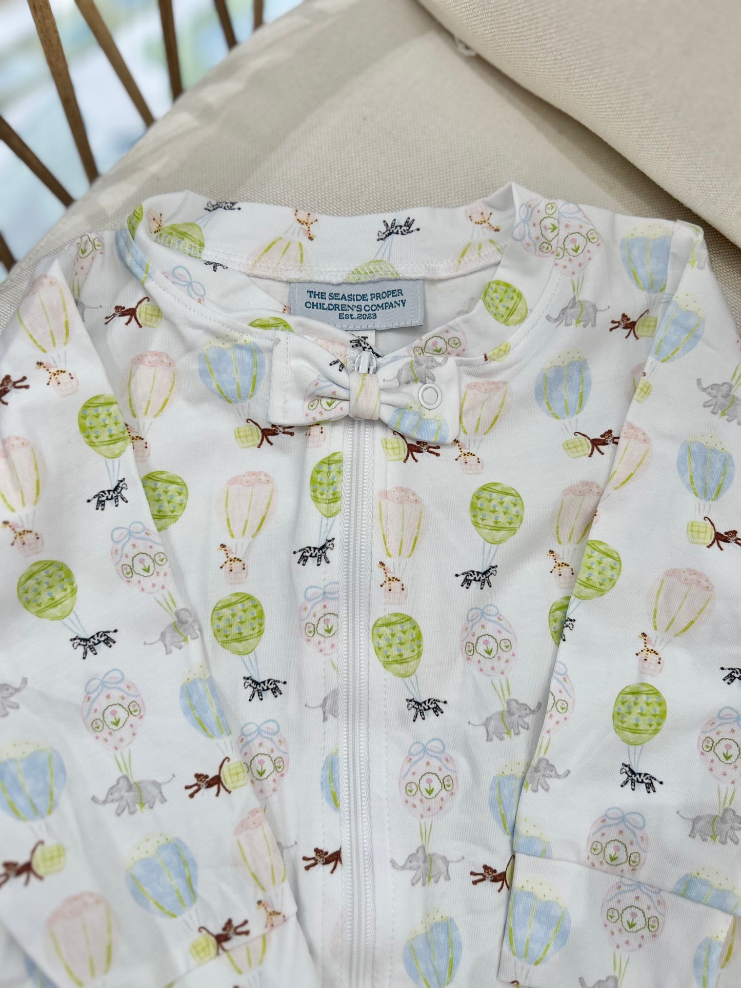 Soaring Safari Pals Girls Knit Nightie
