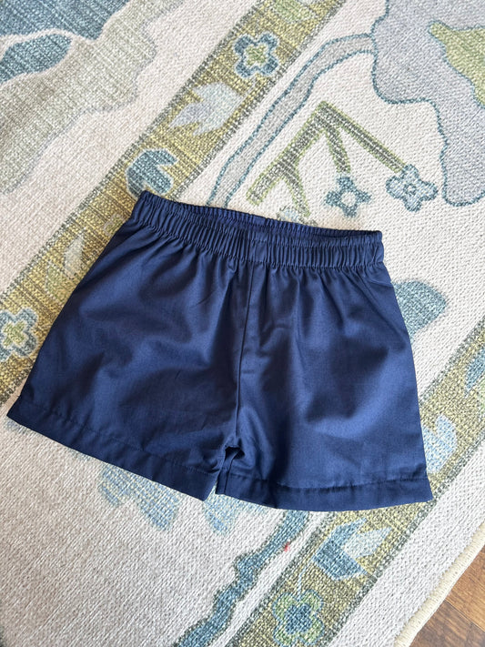 Seaside Prep Navy Khaki Shorties