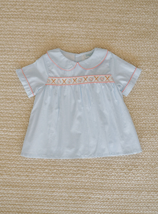 Baseball Ribbon Boys Float Top