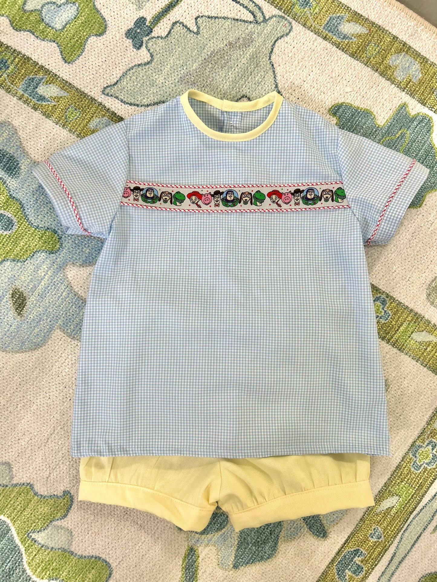 Toy Story Ribbon Boys Short Set - 3 week TAT