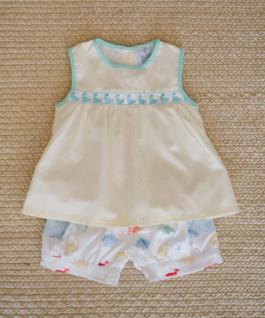 Dino Ribbon Boys Float Top