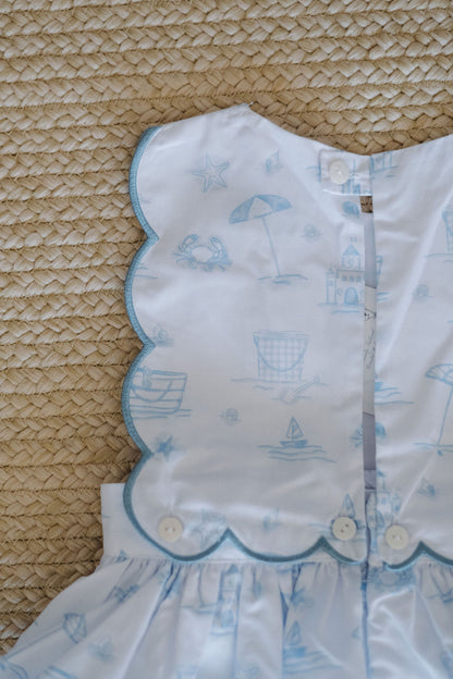 Girls Seaside Moments Shortie Set