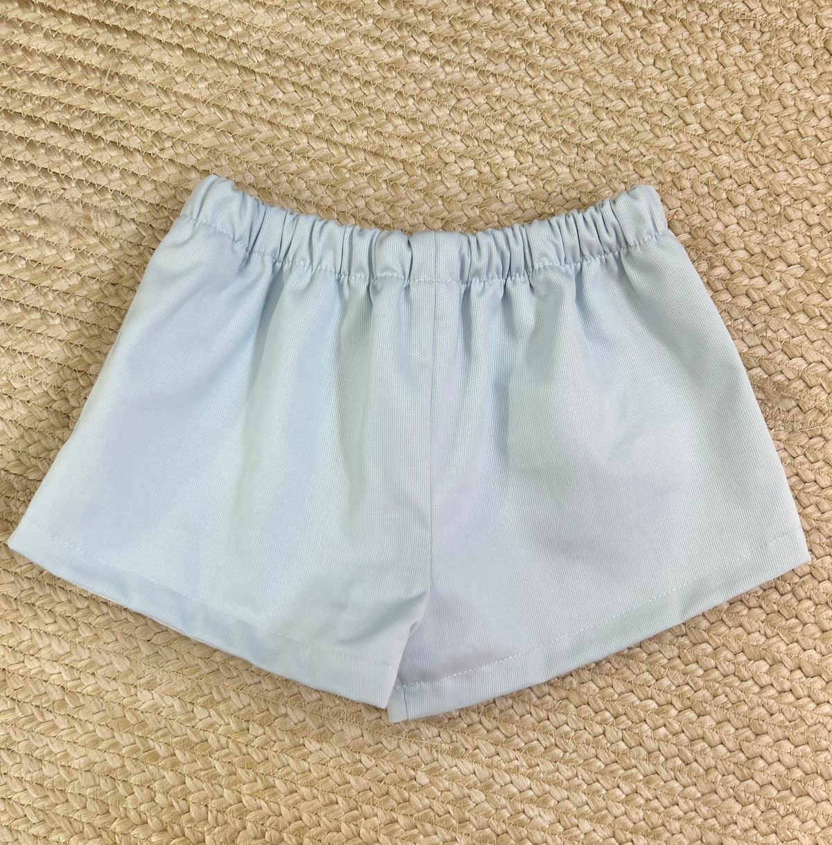 Sample Blue Pique Shorts, Lined, 3t (runs generous)