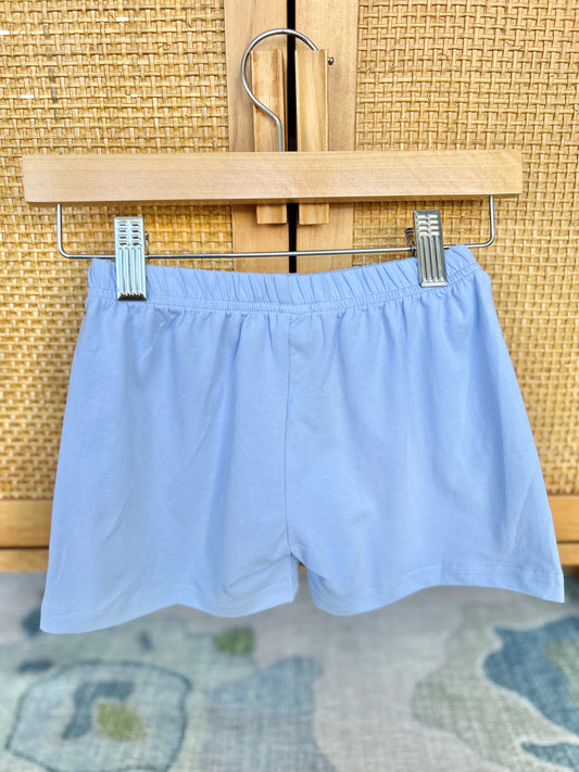 Spooky Blue Knit Shorties