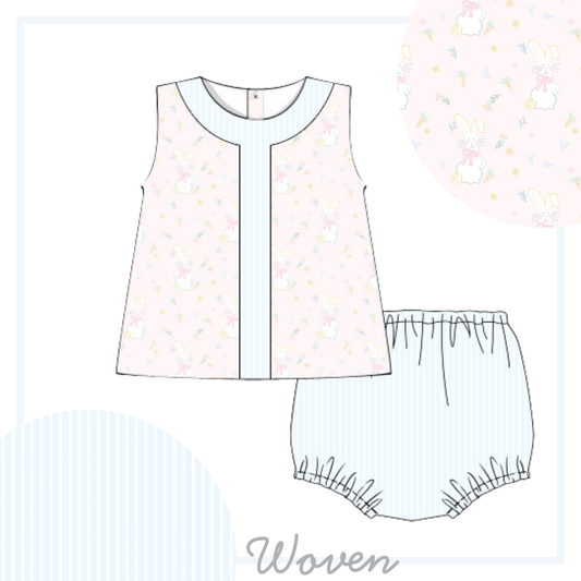January Arrival Proper Hop Girls Diaper Set
