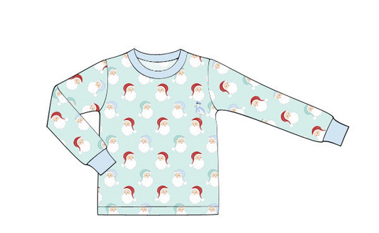 October Presale Boys Seaside Santa PIMA Crewneck