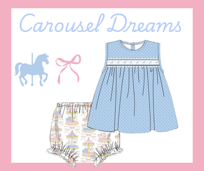 Carousel Diaper Set