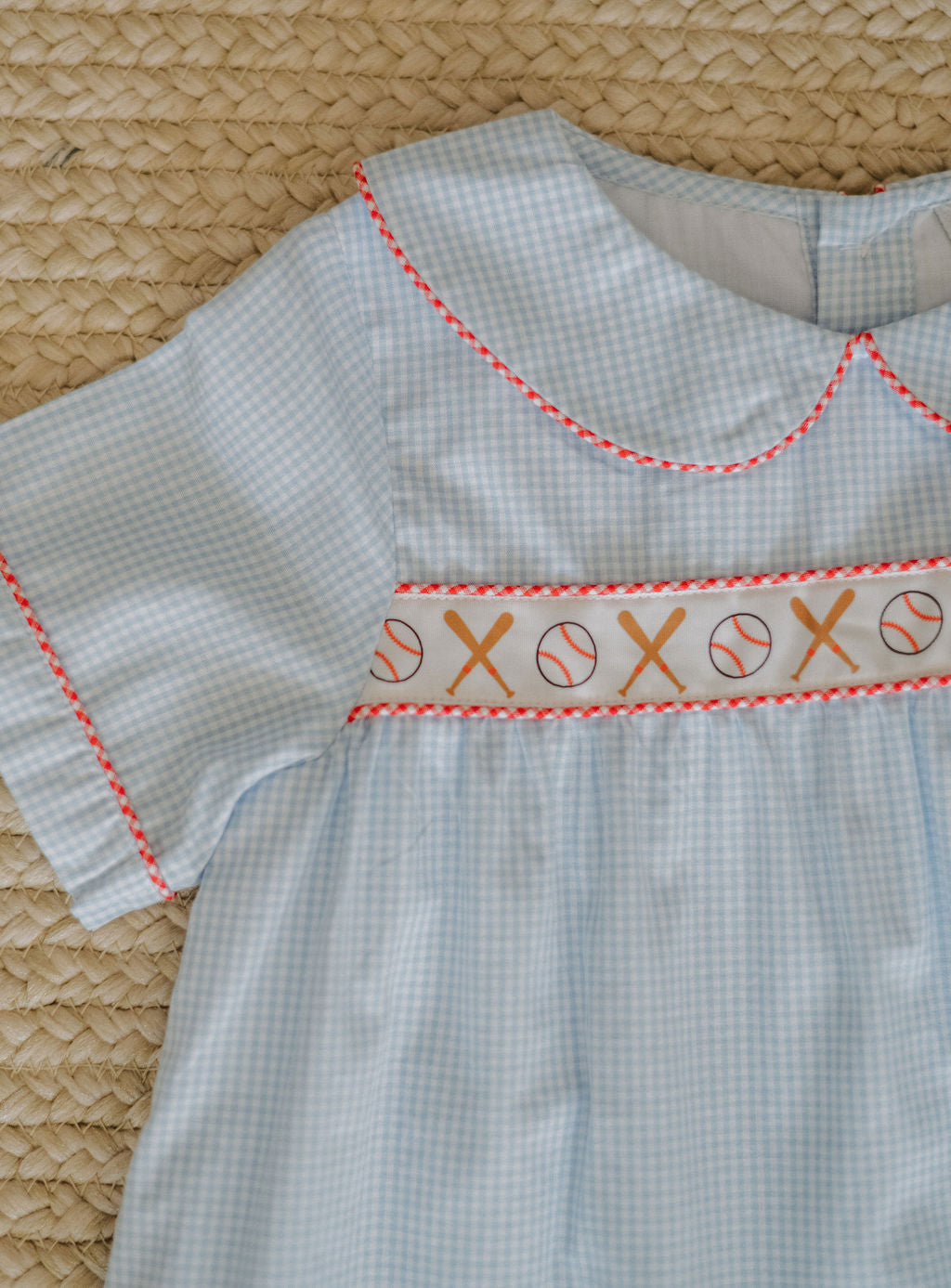 Baseball Ribbon Boys Float Top