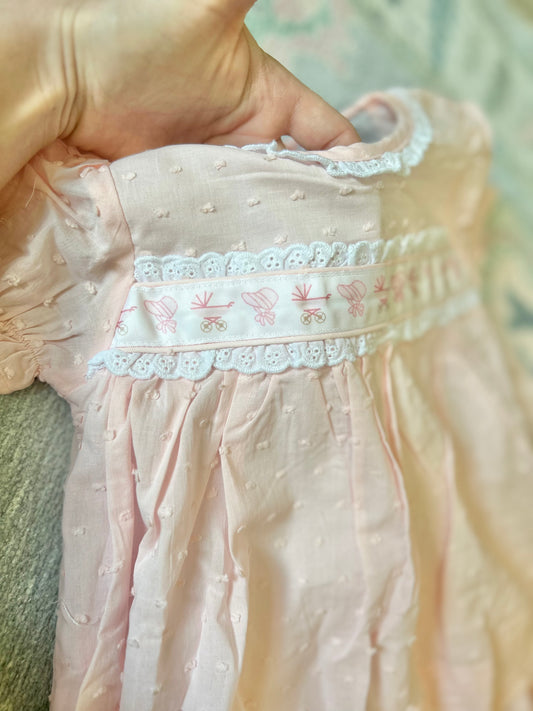 Bonnet & Carriage Ribbon Bloomer Set
