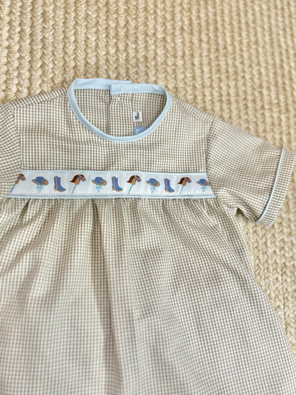Rodeo Cowboy Ribbon Cooper Top Set - January Completion