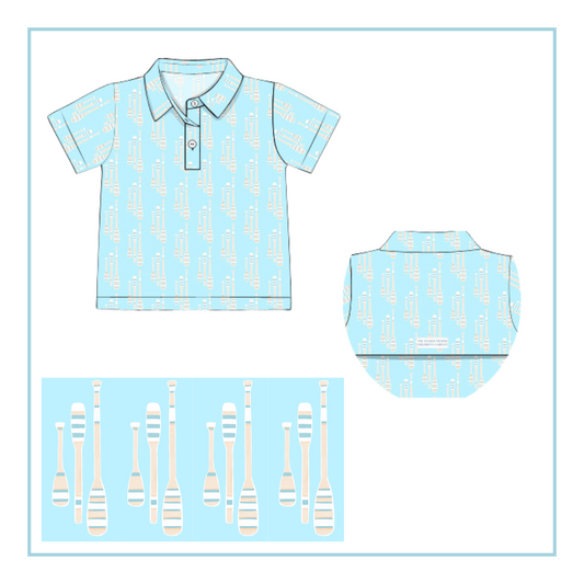 Paddle Knit Performance Polo