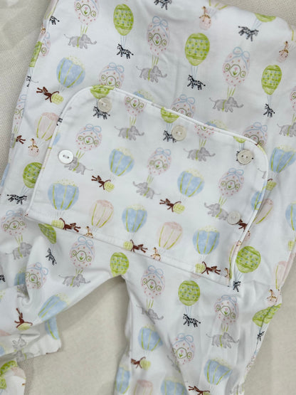 Soaring Safari Pals Girls Knit Nightie