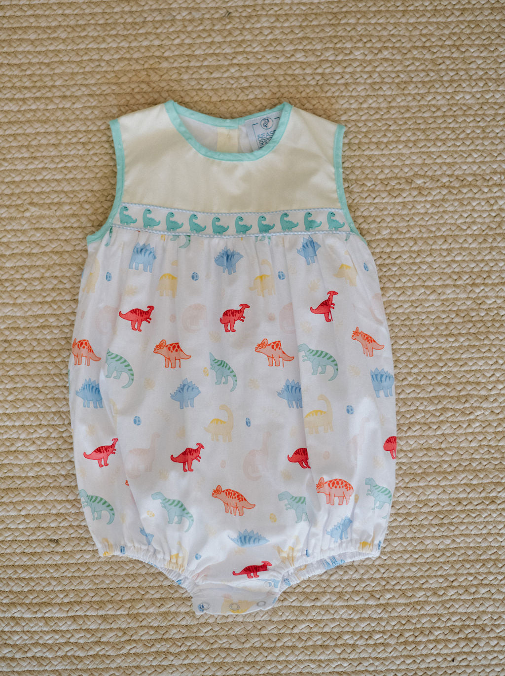 Dino Ribbon Boys Bubble