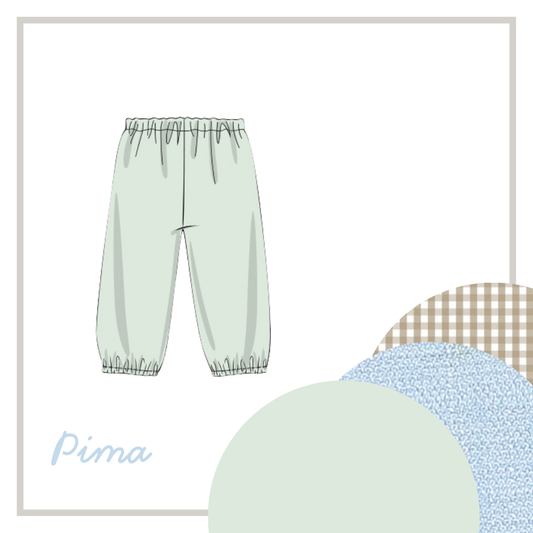 December Arrival Boys Sage Pima (Bear & parade) Bubble Pant