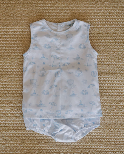 Boys Seaside Moments Bloomer Set