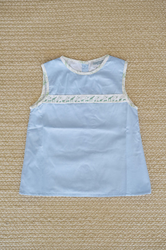 Boys Safari Ribbon Pique Top