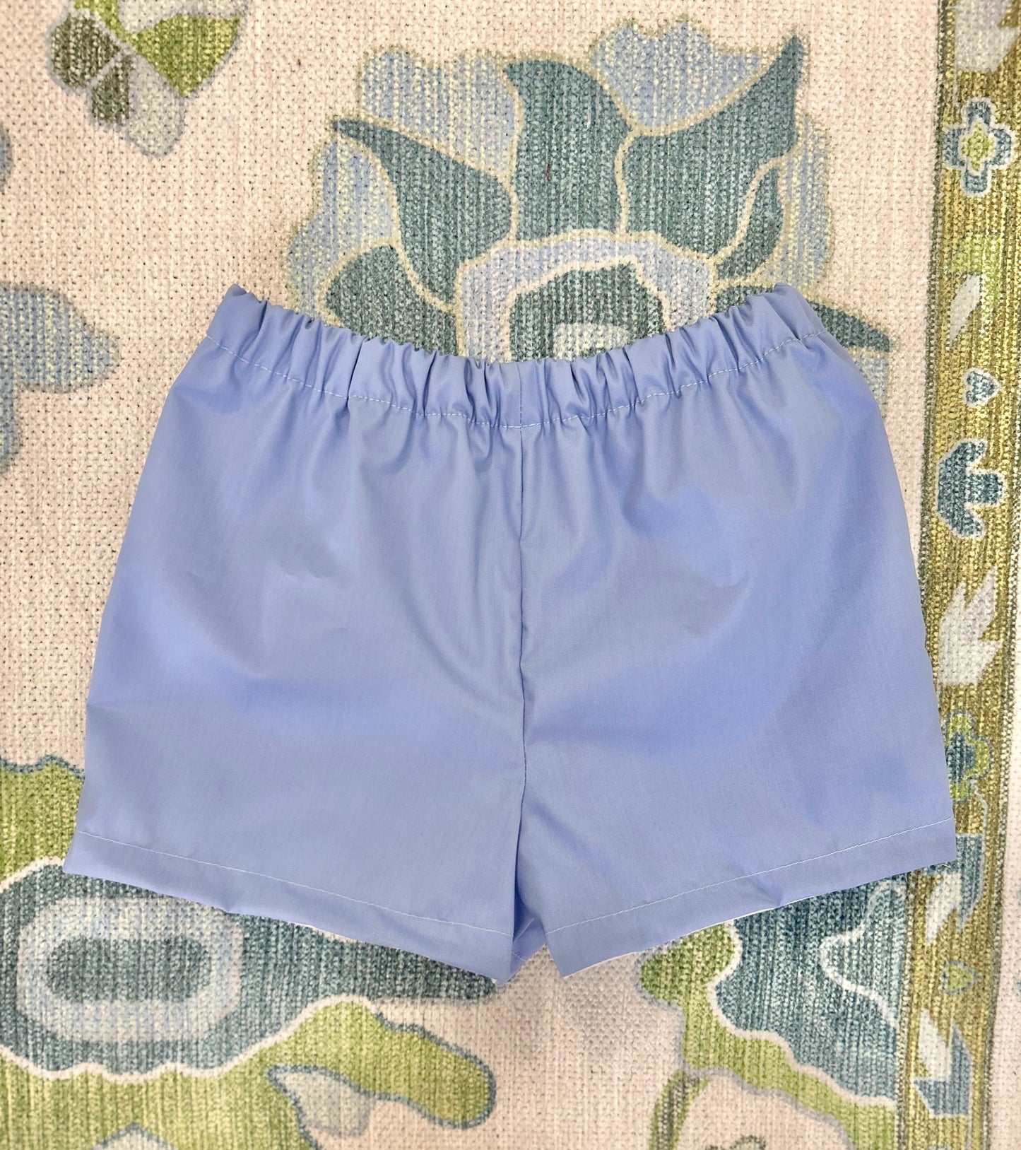 BTS Cornflower Blue Straight Shorts, Lined