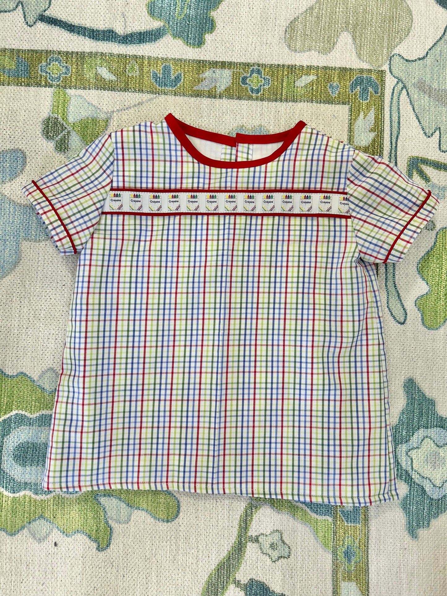 BTS Easton Top Crayon Ribbon, Lined