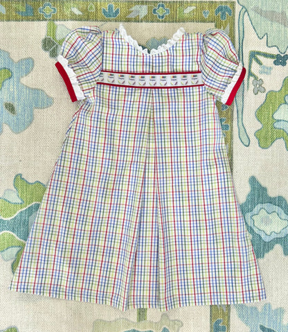 BTS Pleated Dress Crayon Ribbon, Lined