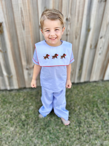 Boys Puppy Love Pant Set